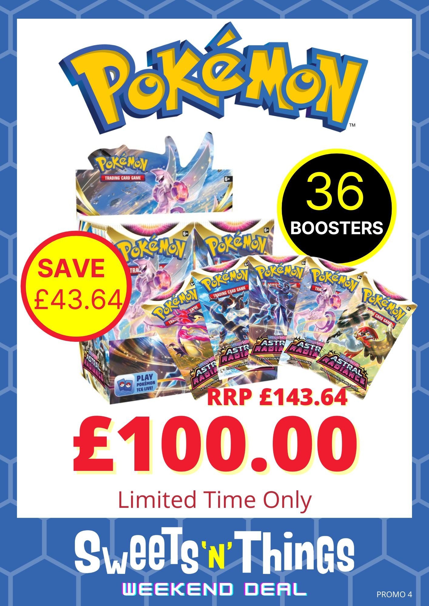 Pokémon Weekend Promo 12th - 13th August 2022 Only