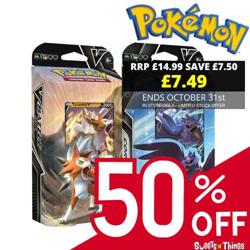 Pokemon Offers - October 23 UPTO 50% OFF