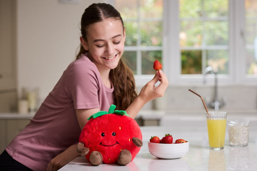 Warmies® Strawberry - Microwaveable Foodie Fun