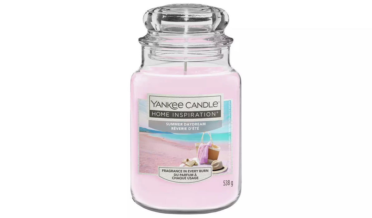 Yankee Summer Daydream Large Jar Candle 538g Home Inspirations