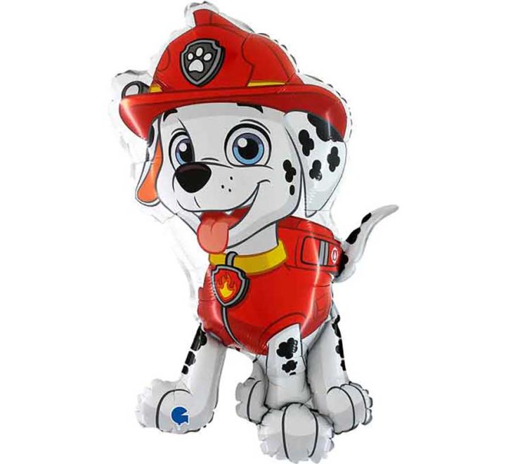 Paw Patrol Marshall SuperShape Helium Filled Foil Balloon - (Optional Helium Inflation)