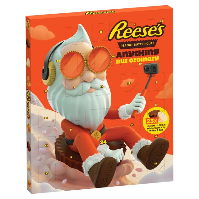 Reese's Peanut Butter Cups Milk & White Chocolate Advent Calendar 245g