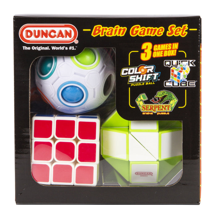 Duncan Brain Games Set of 3 - Fidget Puzzles