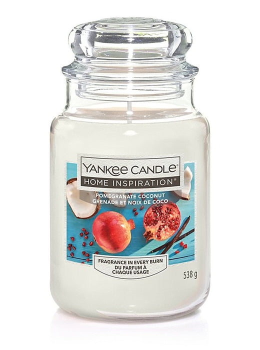 Yankee Pomegranate Coconut Large Jar Candle 538g