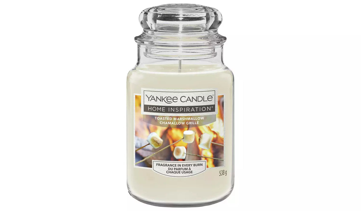 Yankee Toasted Marshmallow Large Jar Candle 538g