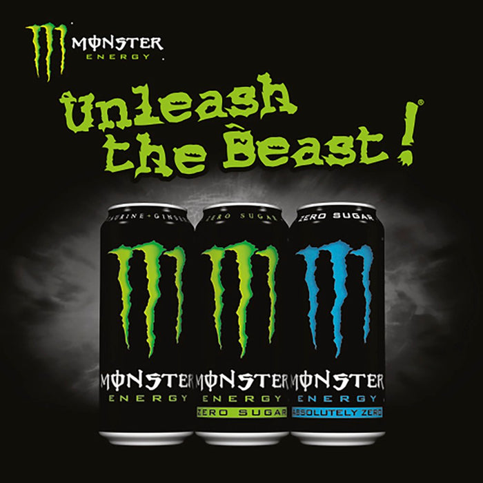 Monster Energy Drink 4 x 500ml PM £5.49