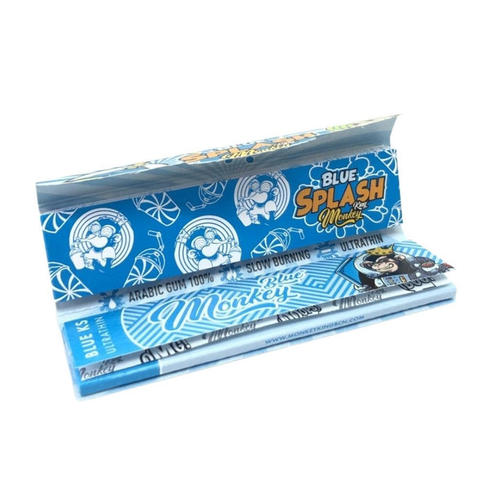 Monkey King Blue Splash Kingsize Papers & Tips