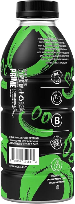 Prime Hydration Sports Drink by Logan Paul & KSI Glowberry - 500ml Bottle