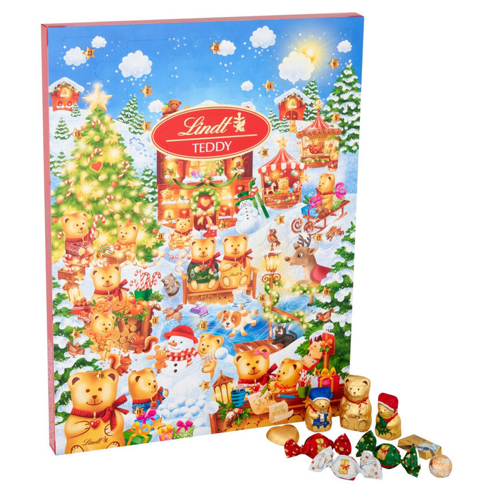 Lindt Teddy Winter Wonderland Chocolate Advent Calendar 170g