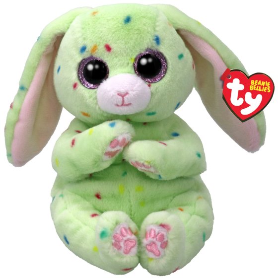 TY Beanie Bellies - Fern Bunny – Medium 6” Easter 2025