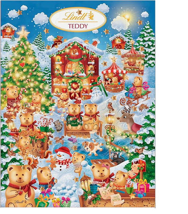 Lindt Teddy Winter Wonderland Chocolate Advent Calendar 170g