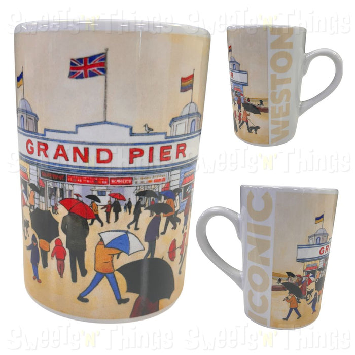 Iconic Weston China Gift Mug - Weston-super-Mare's Grand Pier