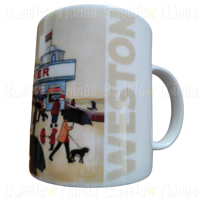 Iconic Weston China Gift Mug - Weston-super-Mare's Grand Pier