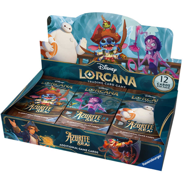 Disney Lorcana Azurite Sea - Booster Packs Set 6