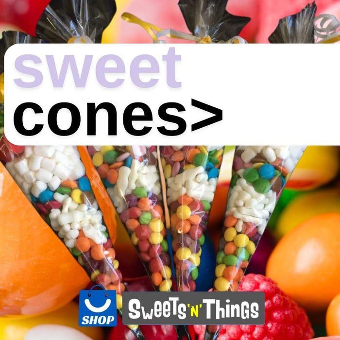 Pre-Filled Childrens Birthday Party Sweet Cones