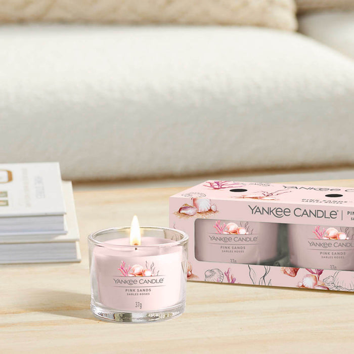 Yankee Pink Sands Signature Votive