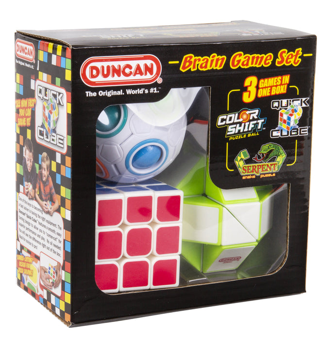 Duncan Brain Games Set of 3 - Fidget Puzzles