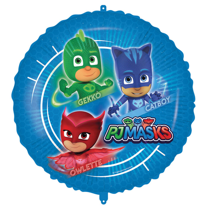 PJ Masks  Balloon - 18" Foil Helium (Optional Helium Inflation)