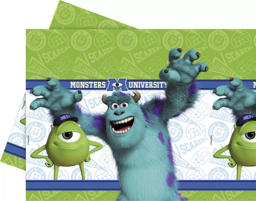 Monsters University Party Tableware - Table Cover Plastic