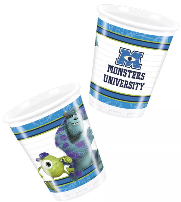 Monsters University Party Tableware - Plastic Cups