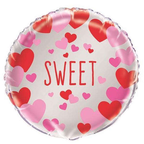 Sweet Foil Balloon (Including Helium (Optional Helium Inflation)