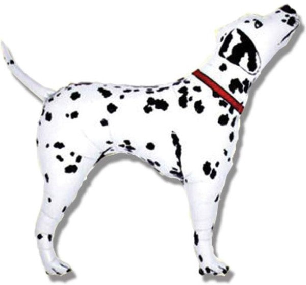 Dalmation shaped Foil Balloons 36"(Optional Helium Inflation)