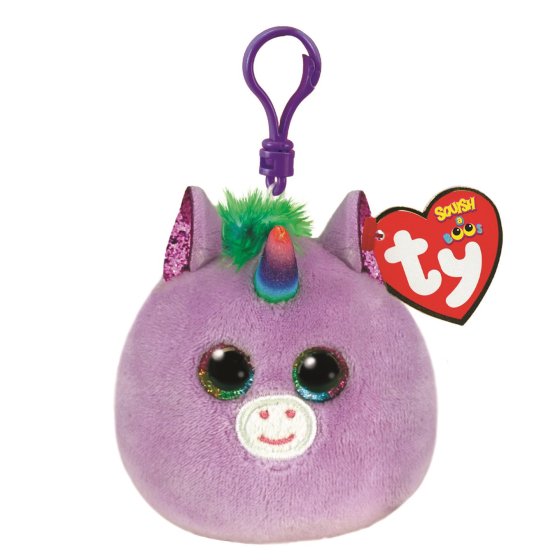 TY Beanie - Rosette Unicorn Squishy Clip