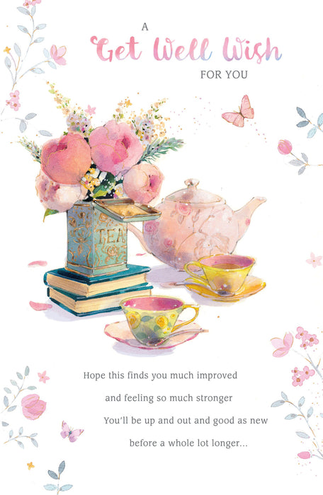 Get Well Greeting Card From Simply Traditional Traditional 553847 B12134