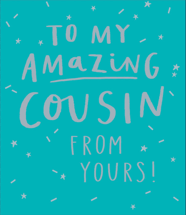 Birthday Cousin Greeting Card From Carlton Core Line Conventional 606062 E213