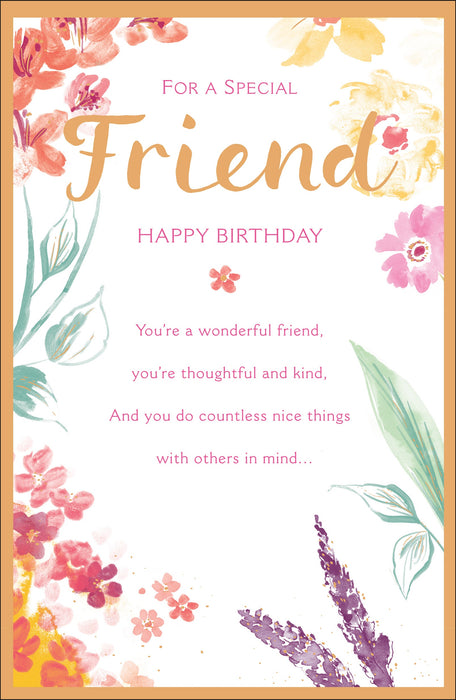 Birthday Friend Greeting Card From Simply Traditional Traditional 609714 SC1164