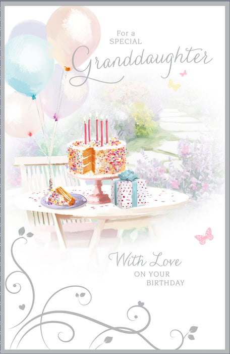 Birthday Granddaughter Greeting Card From Silver Linings Conventional 619348 E1494