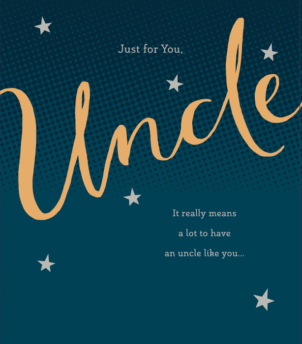 Birthday Uncle Greeting Card From Carlton Core Line Conventional 628078 F320