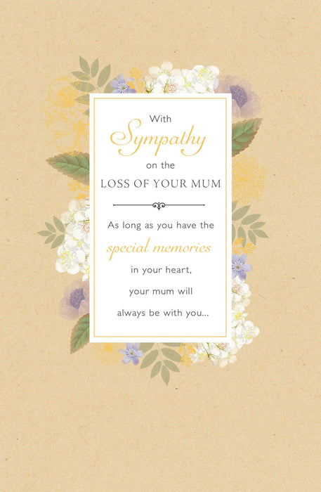 Sympathy Loss Of Mum Greeting Card From Royal Horticultural Society Conventional 632177 B15169