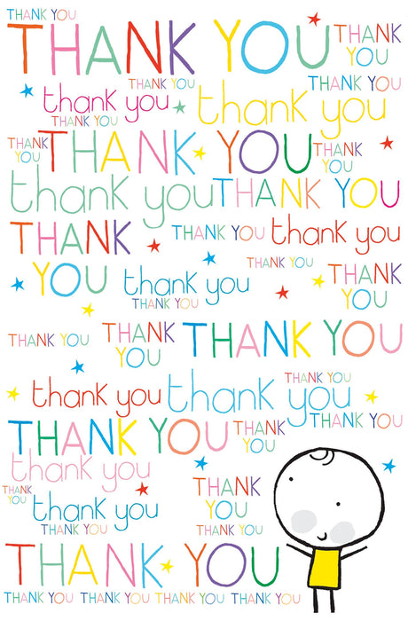 Thank You Greeting Card From Benny Cute 632220 B14159