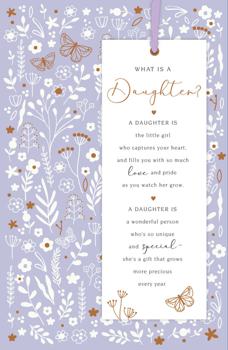 Open/What Is A Daughter Greeting Card From Gibson Core Line Conventional 640760 D1590