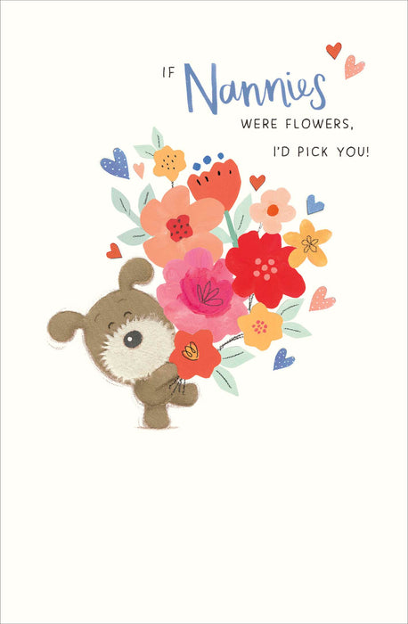 Birthday Nannie Greeting Card From Lots of Woof Cute 640777 D210