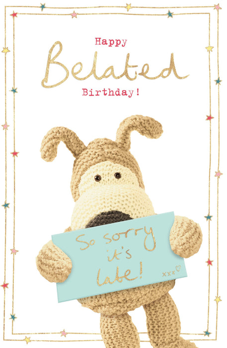 Birthday Belated Greeting Card From Boofle Cute 649339 A11