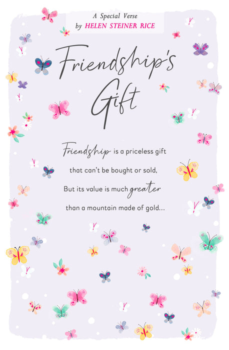 Open Friend Greeting Card From Helen Steiner Rice Contemporary 661000 SC1373