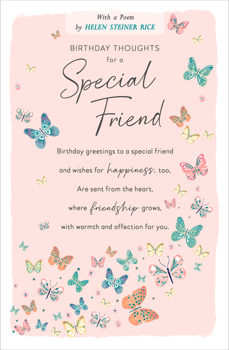 Birthday Friend Greeting Card From Helen Steiner Rice Contemporary 661038 SC1585