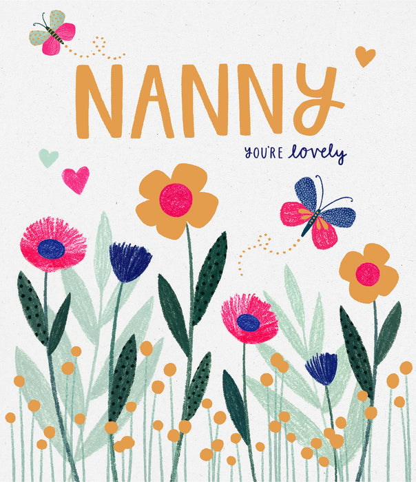 Birthday Nanny Greeting Card From Carlton Core Line Conventional 666873 D528