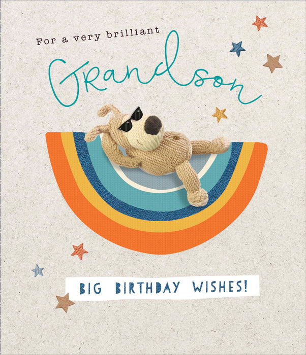 Birthday Grandson Greeting Card From Boofle Cute 674295 F538