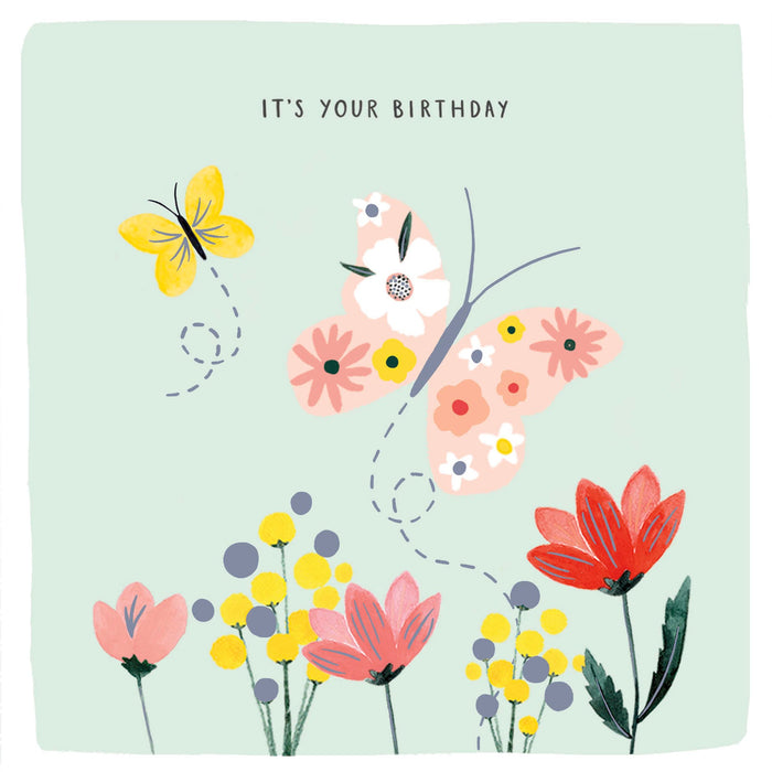 Birthday Greeting Card From Lemon Daisy Conventional 674721 SC317