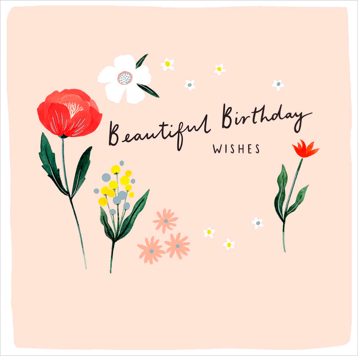 Birthday Greeting Card From Lemon Daisy Conventional 675428 SC212