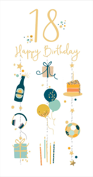 Birthday 18th Greeting Card From Simply Precious Traditional 679326 G1188