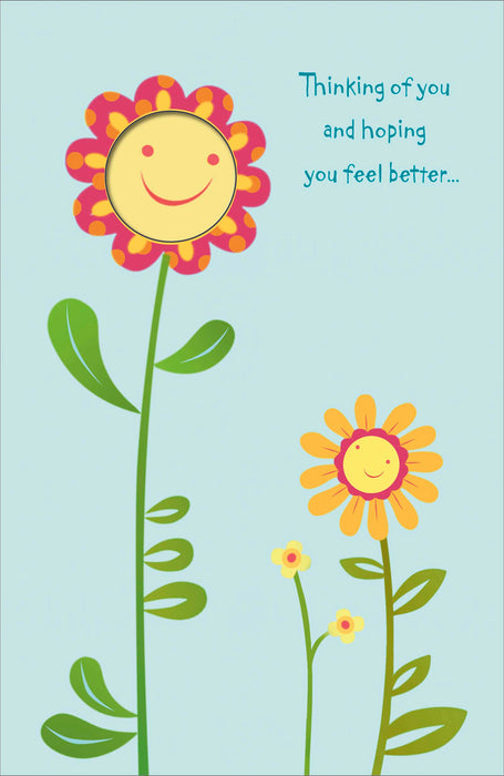 Get Well Greeting Card From Carlton Core Line Conventional 681292 B15170