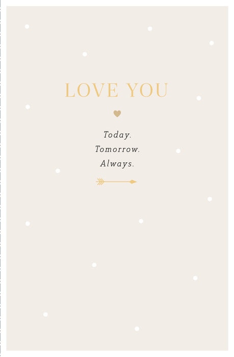 Birthday One I Love Fem Greeting Card From Carlton Core Line Conventional 690172 A823