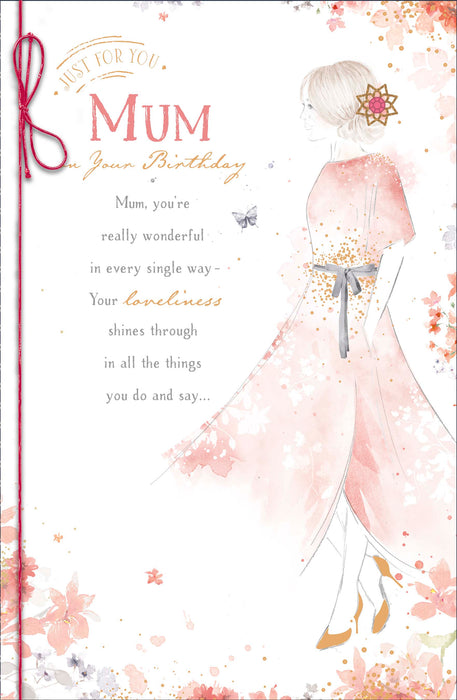 Birthday Mum Greeting Card From Beautiful Ladies Conventional 690175 D633