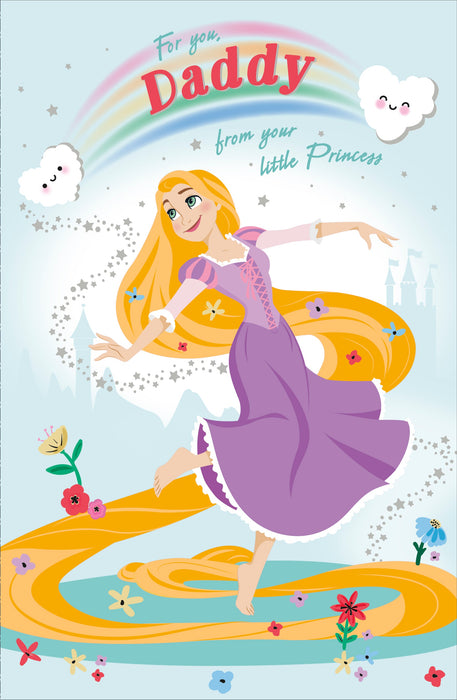 Birthday Daddy From Daughter Greeting Card From Disney Princess Juvenile 690805 G1073