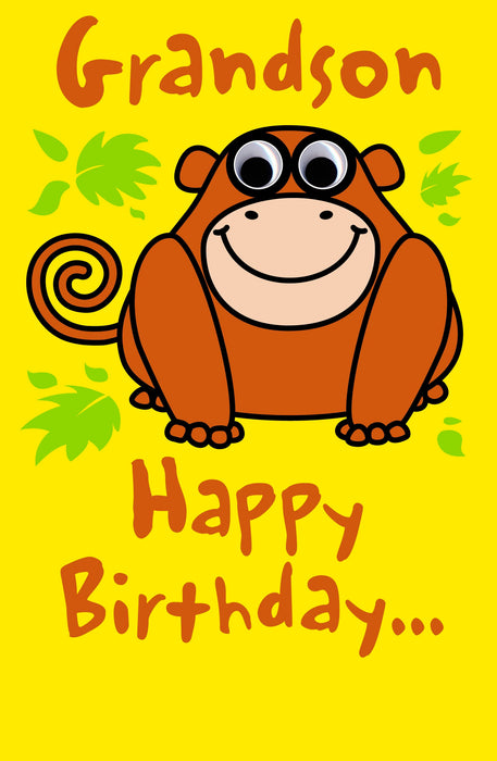 Birthday Grandson Greeting Card From Eye Spy Trendy 690988 F1077