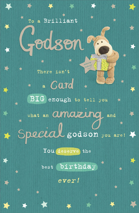 Birthday Godson Greeting Card From Boofle Cute 691289 F860